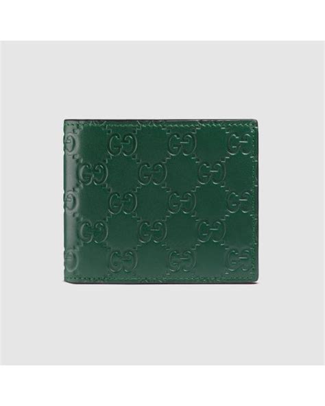 mens green gucci wallet|green Gucci wallet for women.